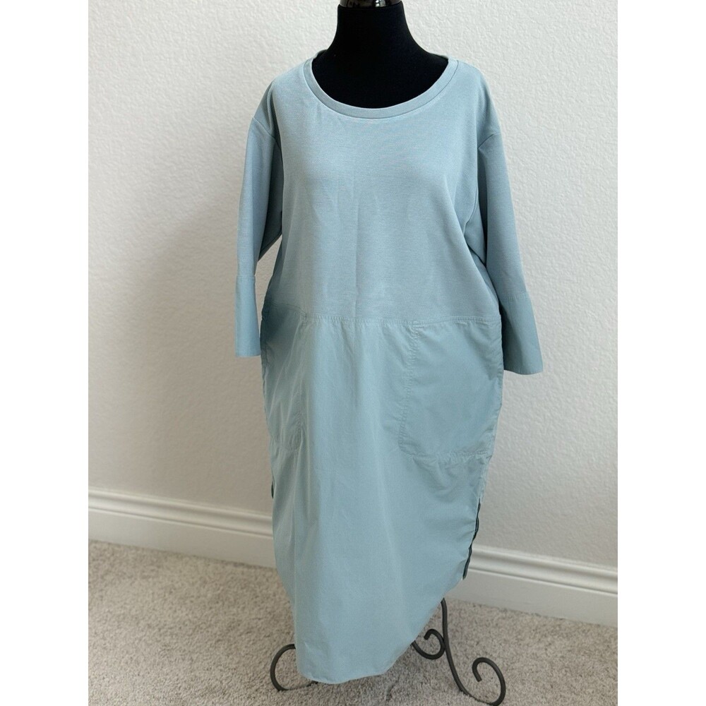COS Light Blue Midi Dress
